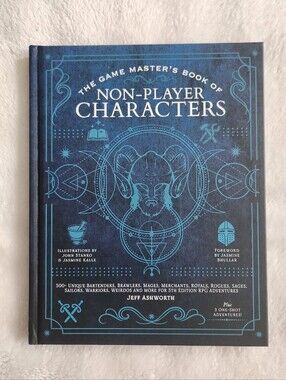 The Game Master's Book of NPCs Dungeons And Dragons Book Like New Hardcover